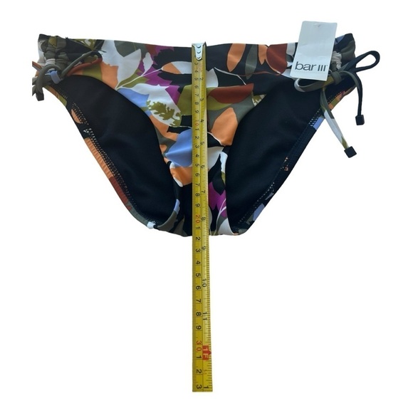 NEW Bar Ill Printed Side-Shirred Hipster Bottoms Swim Separate Size S MEC0515 - Picture 4 of 14